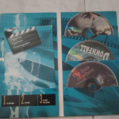 German Movie Collection DVD like new with Greek subtitles, 3 discs