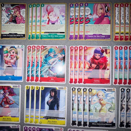 One Piece EB03 C-UN Playsets new with all cards included