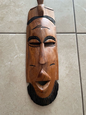 Handmade mask like new