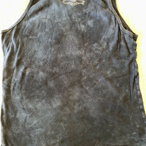 Skulbone Gothic top blue like new, size M