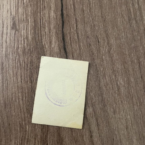 Old cigarette paper used