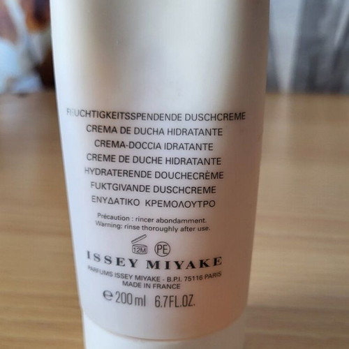 Issey Miyake L'eau d'Issey shower cream used 200ml