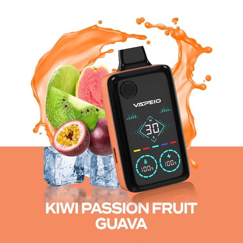 Kiwi Passion Fruit Guava e-cigarette new, 20000 puffs