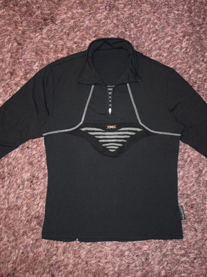 X BIONIC ¼ Zip Women’s Long Sleeve Shirt L/XL used, black