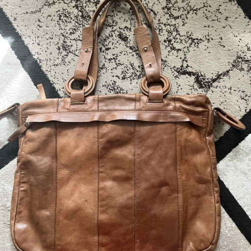 Bottega Veneta vintage handbag used, brown