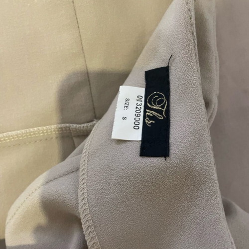 Beige jumpsuit bell sleeves size small like new
