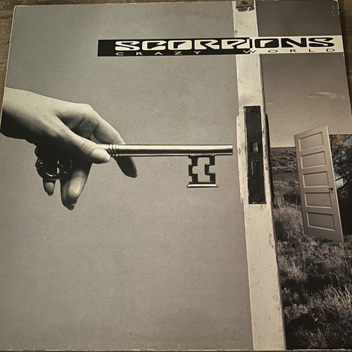 Scorpions Crazy World vinyl record used, rock