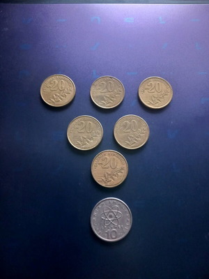 Drachma coins used that remain unchanged over time