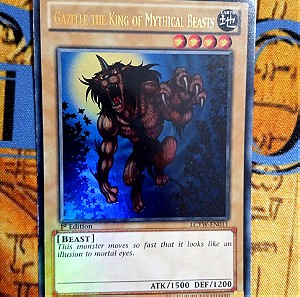 Gazelle The King Of Mythical Beasts (LCYW 1st, Yugioh)