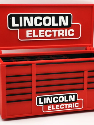 Lincoln Electric organizer pen holder pencil, like new