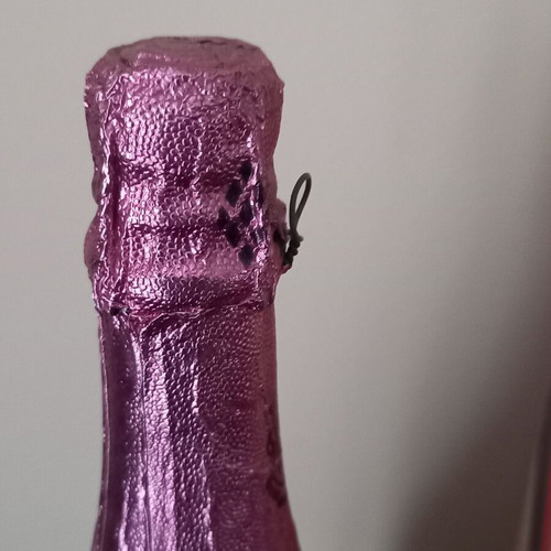 Achaia Clauss Rose Royal Club sparkling wine like new, collectible 1970s 740g