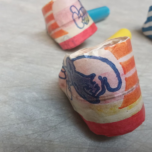 Smurf Party Whistle Set of 3, Like New, 1980s Collectible