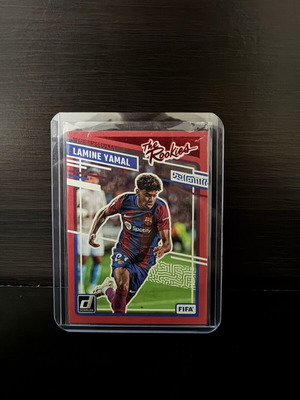 2023-24 Panini Donruss Fifa The Rookies Lamine Yamal #25 Red card like new