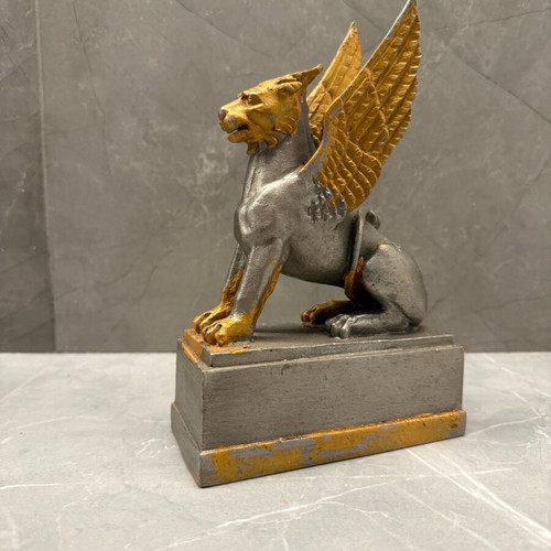 Leningrad Griffin decorative statue vintage Soviet era