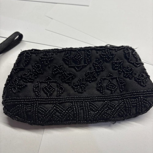 Handbags used, black, set of 2 pieces
