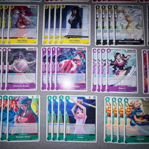 One Piece EB03 C-UN Playsets new with all cards included