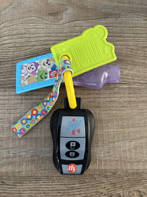 Fisher-Price Educational Car Keys (HWY40) interactive baby toy