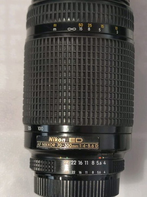Nikon AF  70-300mm D version.