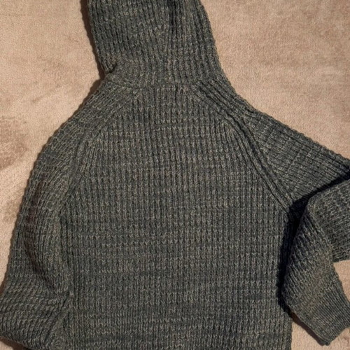 Men's knitted cardigan Nazareno Gabrielli grey like new, size L
