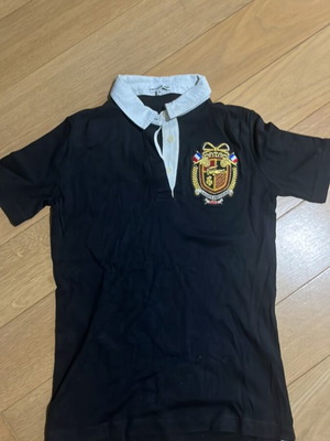 Lacoste polo black, like new, size S