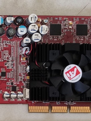 ATI Radeon 9500 64MB μεταχειρισμένη κάρτα γραφικών