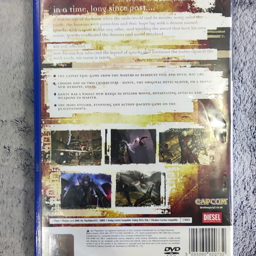 Devil May Cry 2 PlayStation 2 used, 2 discs