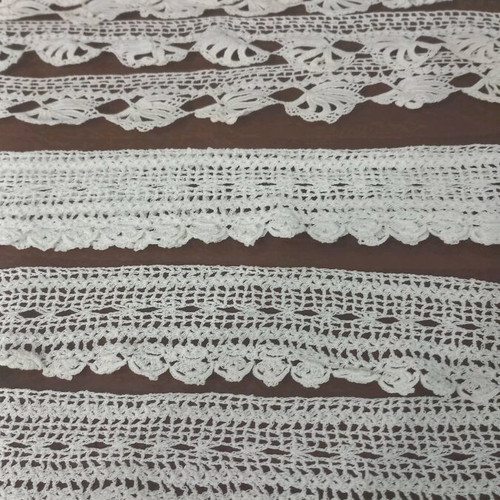 Lace for pillowcases new, set of 4 pairs
