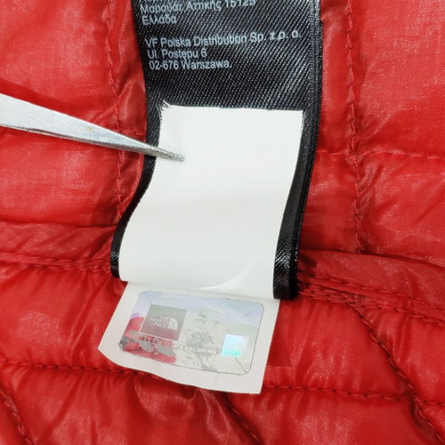 The North Face Thermoball women's puffer jacket XS like new, red