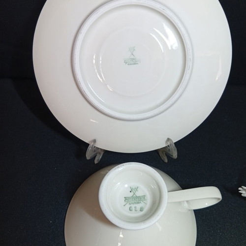 Vintage Mitterteich Bavaria coffee and tea set for 4
