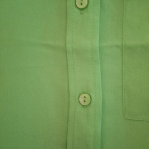 Lyocell sleeveless shirt Mango new, green, size M