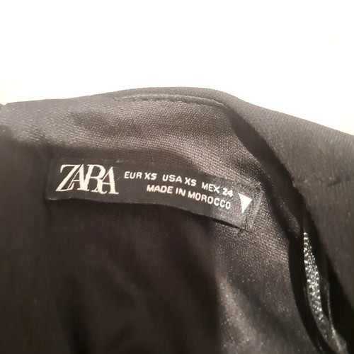 Black long-sleeve Zara dress like new, XS