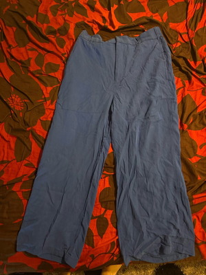 Zara wide leg pants blue XL used