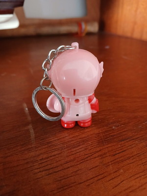 Plastic keychain like new