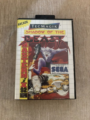 Shadow of the Beast Sega Master System game, complete