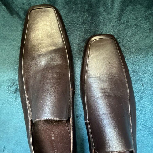 Moccasins like new, size 45, brown