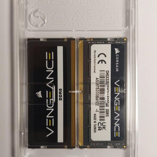 Corsair Vengeance DDR5 32GB RAM with 2x16GB Modules and 4800 Speed New