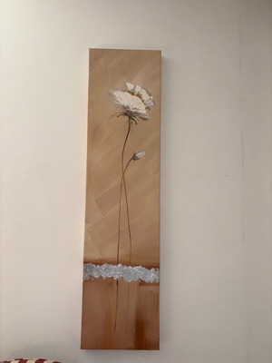 Canvas painting new 120x30cm