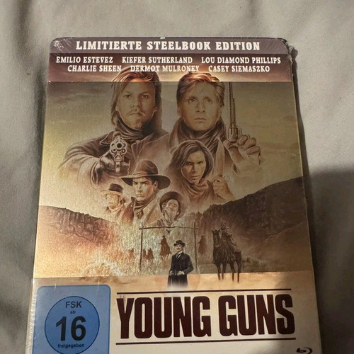 Young Guns Blu-Ray like new, limited Steelbook edition with subtitles