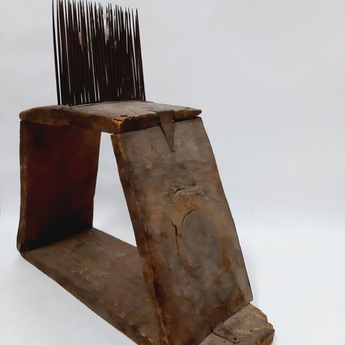 Antique Wool Picker Darak 19th Century Rustic Tool used