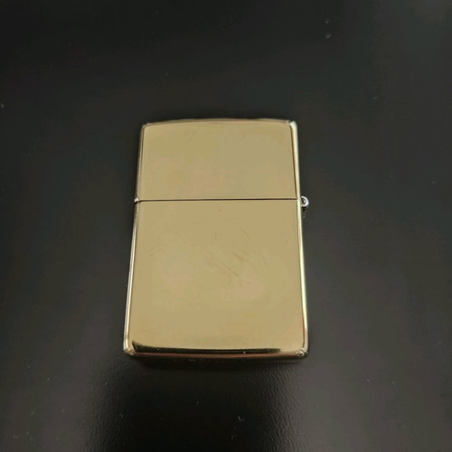 Zippo 60th Anniversary Commemorative Brass used collectible lighter