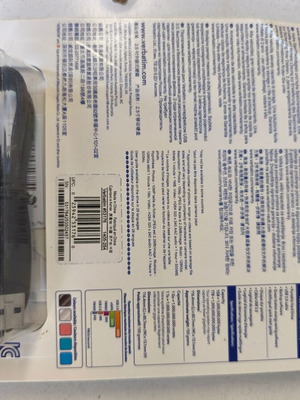 Verbatim Store 'n' Go USB 3.0 External HDD 750GB Black new