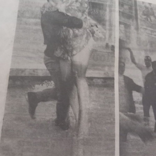 Newspaper scrap used, Apogevmatini April 29, 1971, Wembley