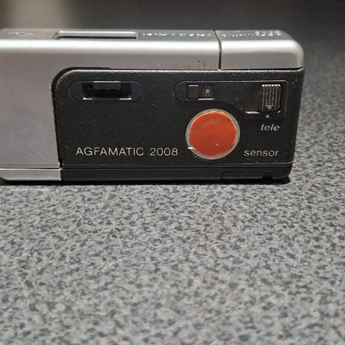 Agfa Agfamatic 2008 Tele Pocket vintage camera like new