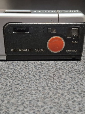 Agfa Agfamatic 2008 Tele Pocket vintage camera like new