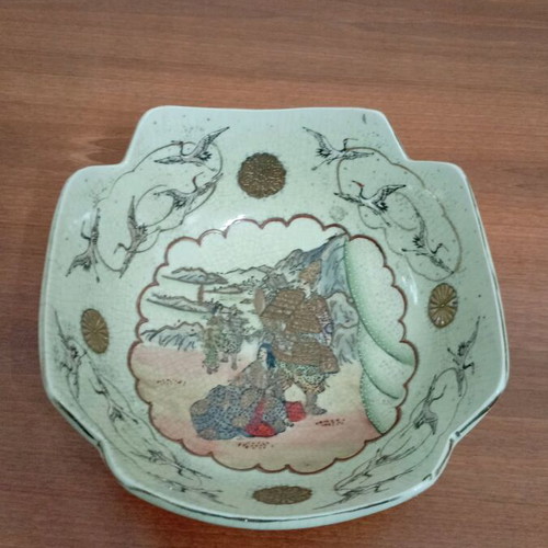Satsuma fontaniera used, height 11cm, diameter 25cm