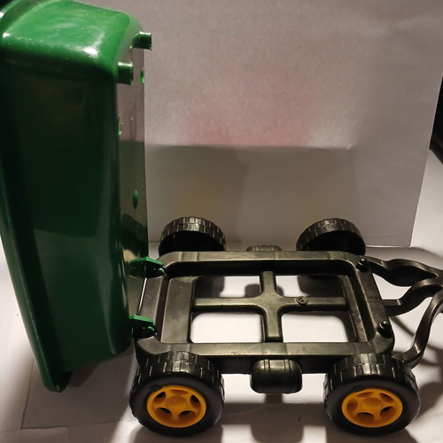 Tractor with trailer used toy with missing parts