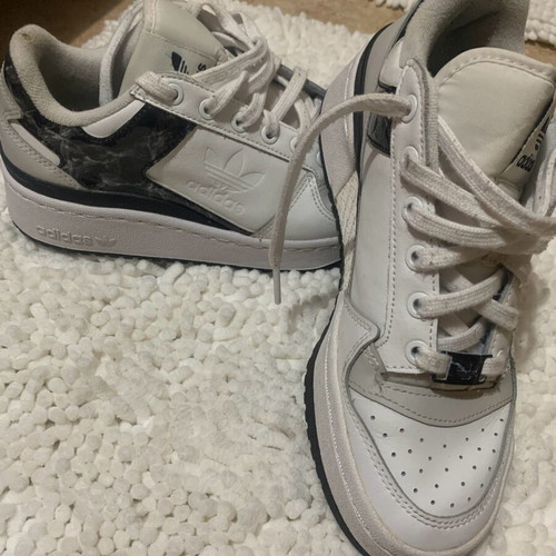 Adidas Forum Bold gy6988 used white athletic shoes size 38