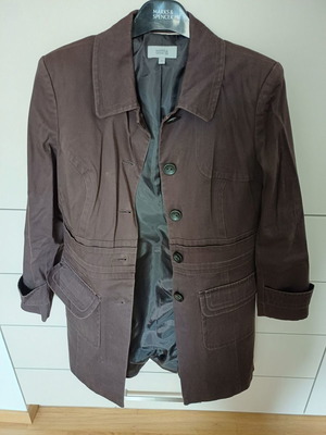 Καπαρντίνα καφέ μεταχειρισμένη Marks & Spencer μέγεθος M