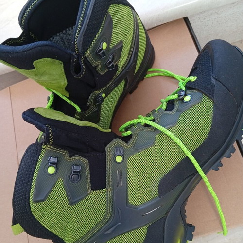 Salewa MS Raven 3 GTX hiking boots new, size 44.5, black and green