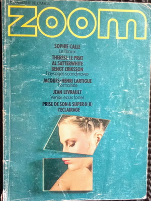 Zoom 80s Le Magazine De L'IMAGE μεταχειρισμένο περιοδικό 1980, 130 σελίδες